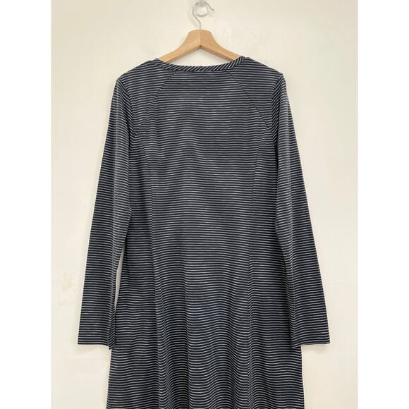 Toad & Co Windmere II Tencel Organic Cotton Long-Sleeve Fit & Flare Dress Large - Picture 6 of 14